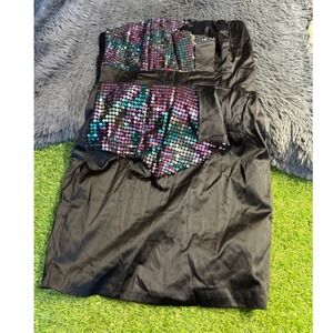 Nikibiki Black Embellished Party Purse Evening Bag Clutch